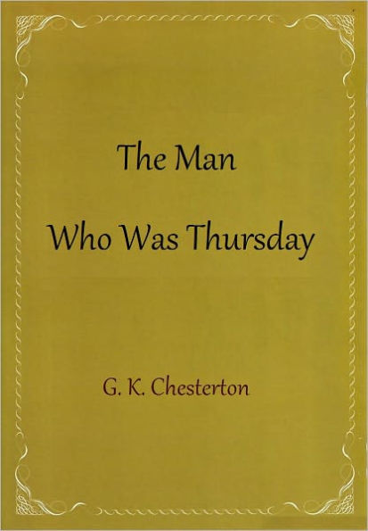 The Man Who Was Thursday