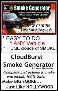 Title: CloudBurst Smoke Generator: Make HUGE Clouds of SMOKE, Author: - Anon. -