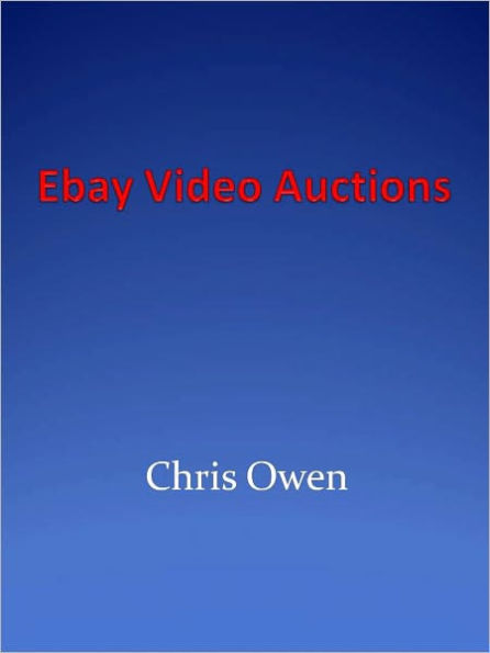 Ebay Video Auctions