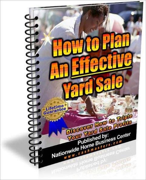 How to Plan An Effective Yard Sale