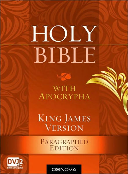 Bible - KJV (with Apocrypha - paragraphed - OSNOVA)