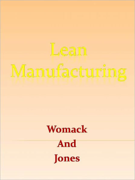 Lean Manufacturing
