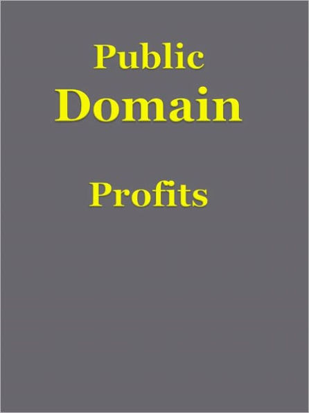 Public Domain Profits