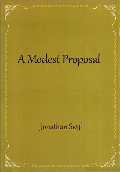 A Modest Proposal