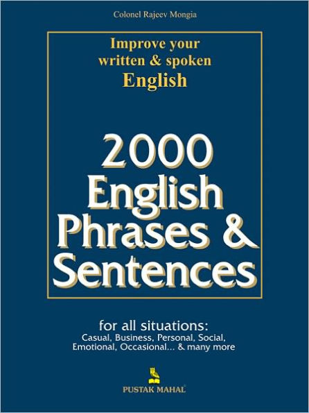2000 English Phrases And Sentences