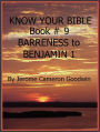 BARRENESS to BENJAMIN 1 - Book 9 - Know Your Bible