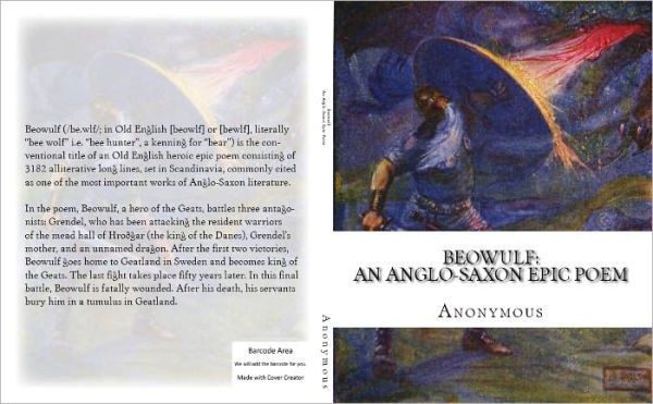 Beowulf: An Anglo-Saxon Epic Poem