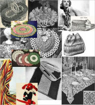 Title: Vintage 1940's Crochet Patterns - Doilies, Shrugs, Afghans, Purses, 30 Vintage Crochet Patterns, Author: Bookdrawer