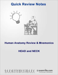 Title: Human Anatomy Review & Mnemonics: Head and Neck, Author: Smith