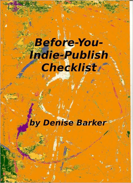 Before-You-Indie-Publish Checklist