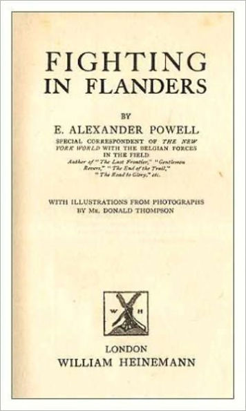 Fighting In Flanders
