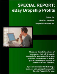 eBay Dropship Profits