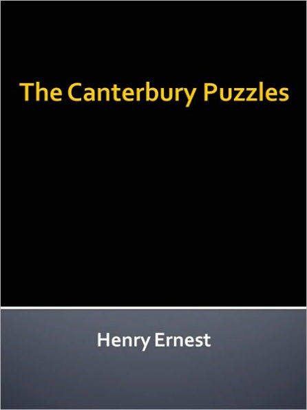 The Canterbury Puzzles