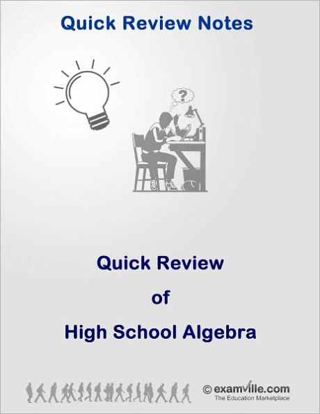 Quick Review of High School Algebra