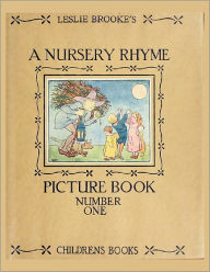 A NURSERY RHYME PICTURE BOOK WITH DRAWINGS IN COLOUR AND BLACK AND WHITE