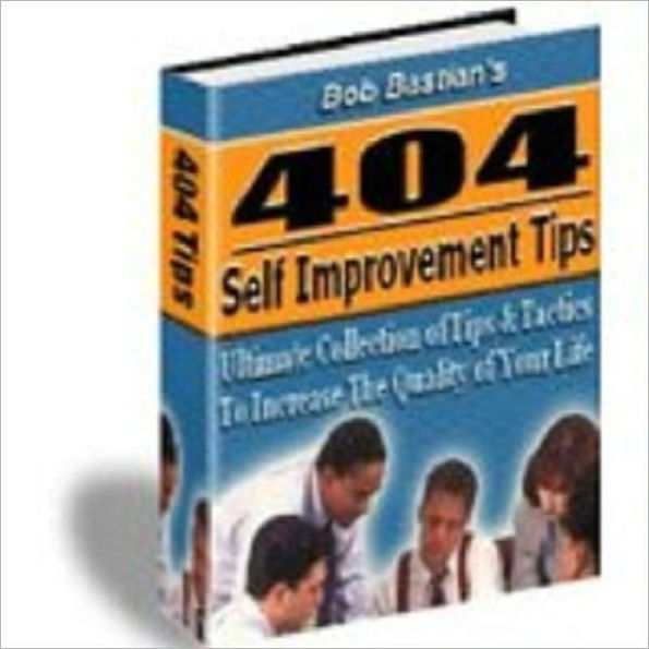 404 Self Improvement Tips