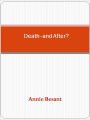 Death--and After?