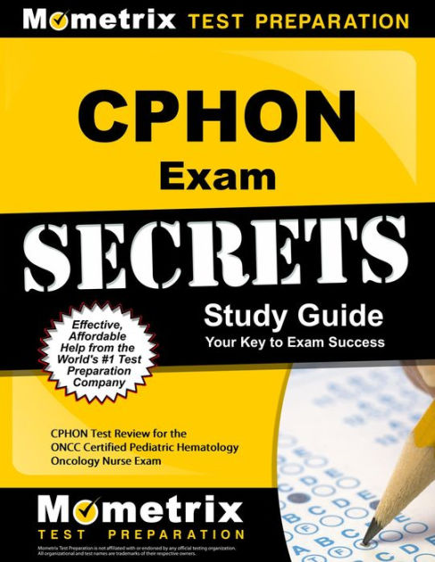 Cphon Exam Secrets Study Guide Cphon Test Review For The Oncc