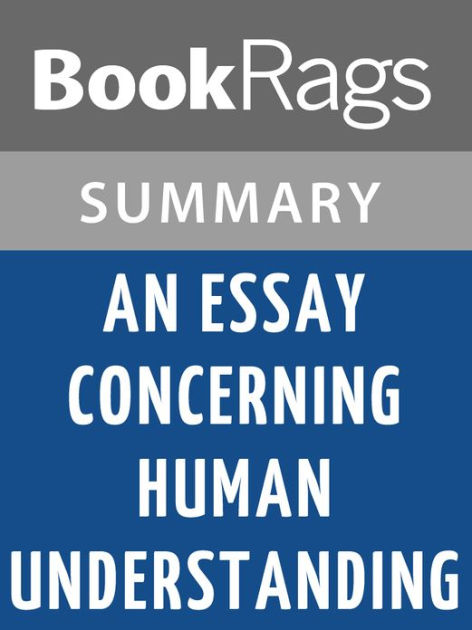 an essay concerning human understanding summary