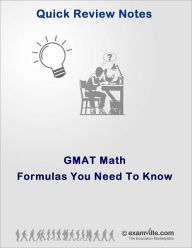 Title: GMAT: Math Formulas You Need To Know, Author: Gupta