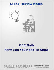 Title: General GRE: Math Formulas You Need To Know, Author: Gupta