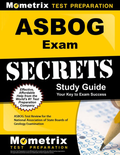 Asbog Exam Secrets Study Guide Asbog Test Review For The National Association Of State Boards Of Geology Examination By Asbog Exam Secrets Test Prep Team Nook Book Ebook Barnes Noble