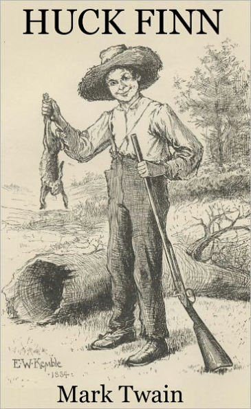 Huckleberry Finn Illustrated: 170 illustrations with Complete Adventures of Huck Finn