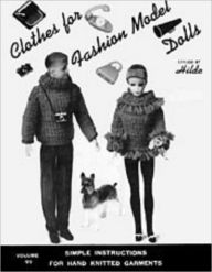 Knit Fashion Model Doll Clothes Knitting Patterns for Fashion Dolls