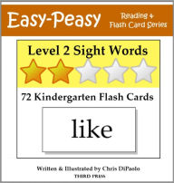 Title: Level 2 Sight Words: 72 Kindergarten Flash Cards (aka Dolch Words or High Frequency Words), Author: Chris DiPaolo