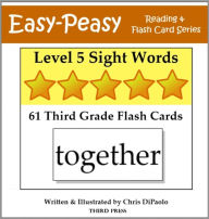 Title: Level 5 Sight Words: 61 Third Grade Flash Cards (aka Dolch Words or High Frequency Words), Author: Chris DiPaolo