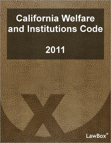 California Welfare and Institutions Code 2011