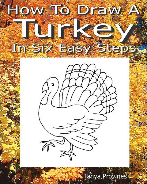 how to draw a turkey easy
