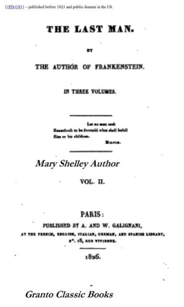 The Last Man By Mary Shelley By Mary Shelley Ebook Barnes Noble