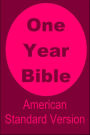 One Year Bible American Standard Version