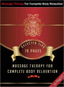 Massage Therapy For Complete Body Relaxation - Stress Management ebook