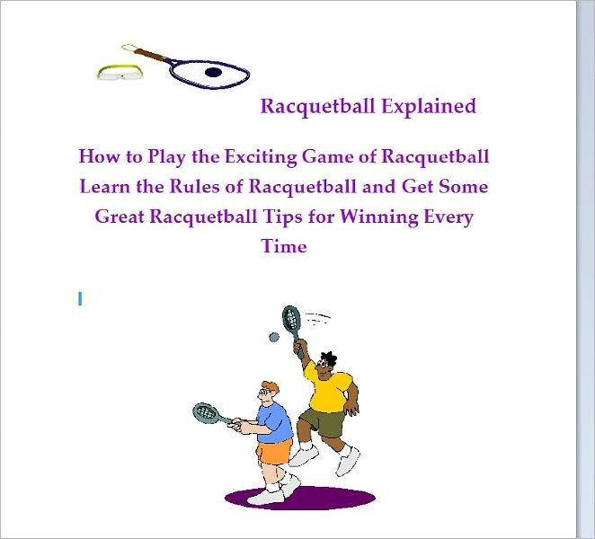 Racquetball Explained How to Play the Exciting Game of Racquetball