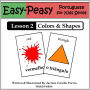 Portuguese Lesson 2: Colors & Shapes (Learn Portuguese Flash Cards)