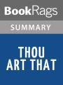 Thou Art That by Joseph Campbell l Summary & Study Guide