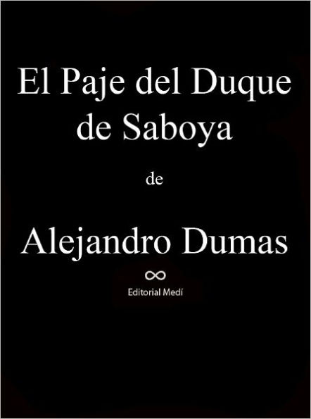 El Paje del Duque de Saboya