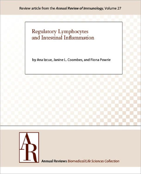 Regulatory Lymphocytes and Intestinal Inflammation