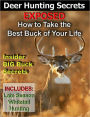 Deer Hunting Secrets Exposed - How To Take The Best Buck Of Your Life -- Whitetail Deer Hunting - Deer Rifle - Archery Deer Hunting