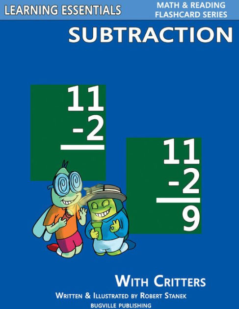 Subtraction Flash Cards: Subtraction Facts for Kindergarten, Grade 1