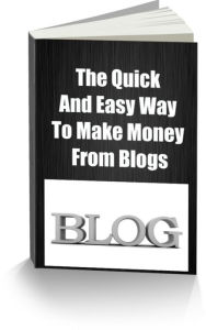 Title: The Quick and Easy Way To Make Money From Blogs, Author: Larry Hall
