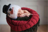 Title: top hat snowman, Author: crochetmylove designs