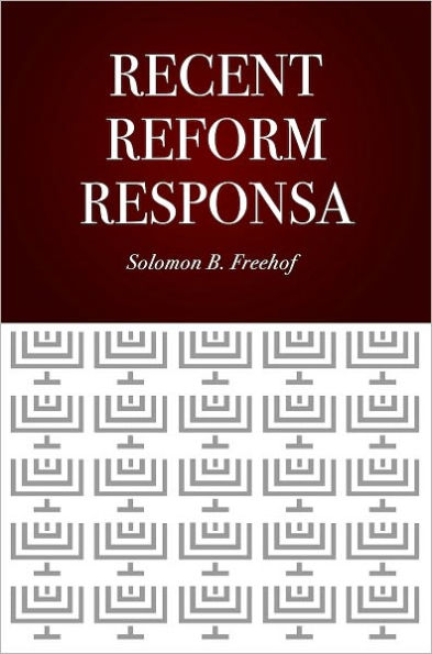 Recent Reform Responsa