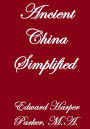 ANCIENT CHINA SIMPLIFIED
