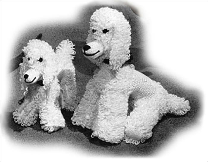 stuffed poodle pattern