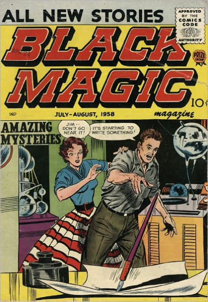 Black Magic Number 39 Horror Comic Book