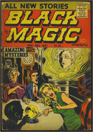 Title: Black Magic Number 35 Horror Comic Book, Author: Lou Diamond