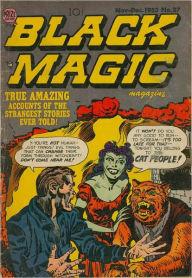 Title: Black Magic Number 27 Horror Comic Book, Author: Lou Diamond